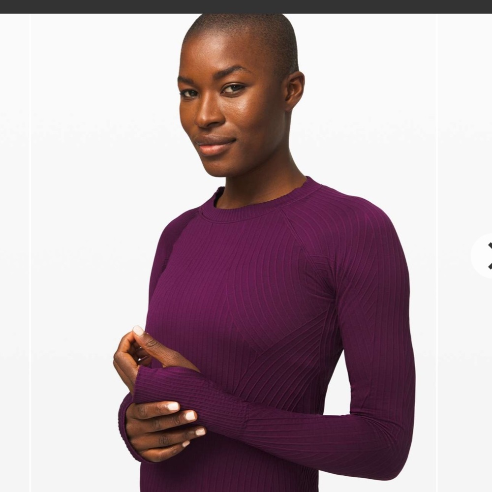 Lululemon Rest Less Pullover size 6 marvel